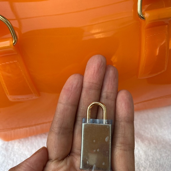 Beautiful Orange Jelly Purse - Picture 6 of 12